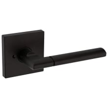 L021 Privacy Door Lever Set with R017 Rose from the Estate Collection