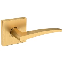 L022 Passage Door Lever Set with R017 Rose from the Estate Collection