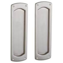 Palo Alto Full Dummy Pocket Door Set with Double Door Catch from the Estate Collection