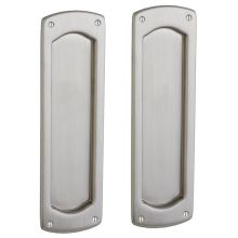 Palo Alto Passage Pocket Door Set with Door Pull from the Estate Collection