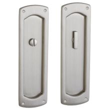 Palo Alto Privacy Pocket Door Set with Door Pull from the Estate Collection