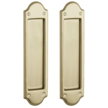 Boulder Style Pocket Door Passage Trim Pair from the Estate Collection