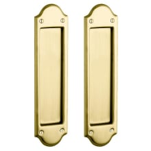 Boulder Style Pocket Door Passage Trim Pair from the Estate Collection