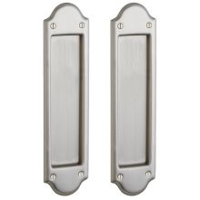 Boulder Passage Pocket Door Set with Door Pull from the Estate Collection