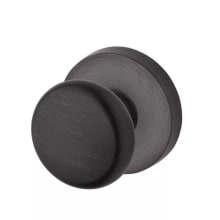 Round Non-Turning Two-Sided Through-Door Dummy Door Knob Set from the Reserve Collection