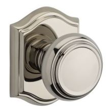 Traditional Privacy Door Knob with Arch Rose