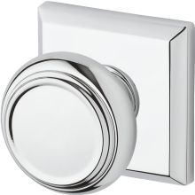 Traditional Privacy Door Knob with Square Rose
