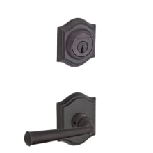 Federal Single Cylinder Keyed Entry Door Lever Set and Deadbolt Combo from the Reserve Collection