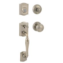 Wesley Style Handleset with Alcott Interior Knob from the Prestige Collection