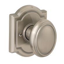 Prestige Reversible Non-Turning One-Sided Dummy Door Knob with Arch Rosette from the Estate Collection