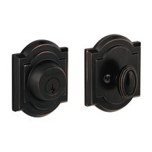 Traditional Arched Single Cylinder Deadbolt from the Prestige Collection