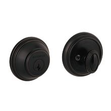Traditional Round Single Cylinder Deadbolt from the Prestige Collection