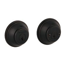 Traditional Round Double Cylinder Deadbolt from the Prestige Collection