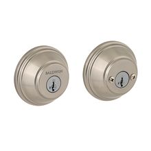 Traditional Round Double Cylinder Deadbolt from the Prestige Collection