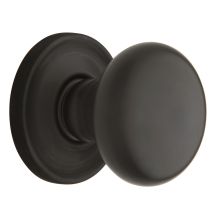 5015 Non-Turning Two-Sided Dummy Door Knob Set with 5048 Rose from the Estate Collection