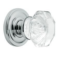 5080 Passage Door Knob Set with 5048 Rose from the Estate Collection