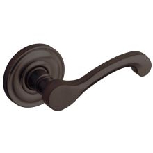 5445V Privacy Door Lever Set with 5048 Rose from the Estate Collection