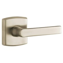 5485V Non-Turning Two-Sided Dummy Door Lever Set with R026 Rose from the Estate Collection
