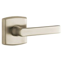 5485V Privacy Door Lever Set with R026 Rose from the Estate Collection