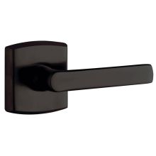 5485V Right Handed Non-Turning One-Sided Dummy Door Lever with R026 Rose from the Estate Collection