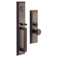 Tremont Double Cylinder Mortise Handleset Trim Set