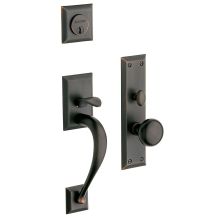 Concord Single Cylinder Mortise Handleset Trim Set