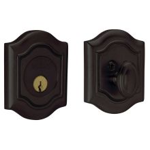 Bethpage Solid Brass Single Cylinder Keyed Entry Deadbolt from the Estate Collection