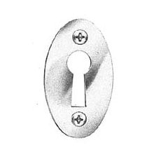 2" Oval Key Plate