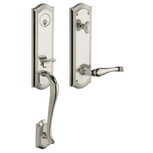 Bethpage Right Hand Single Cylinder Mortise Entrance Handleset Trim Set with 5447 Lever from the Estate Collection