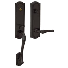 Bethpage Right Hand Dummy Entrance Handleset Trim Set with 5447 Estate Collection Lever