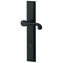 Concord Door Configuration 4 Keyed Entry Multi Point Trim Lever Set with Euro Profile Cylinder Below Handle