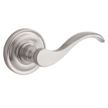 Curve Non-Turning One-Sided Dummy Door Lever with Round Rose