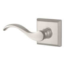 Curve Keyed Entry Single Cylinder Leverset with Traditional Square Rose - Left Handed