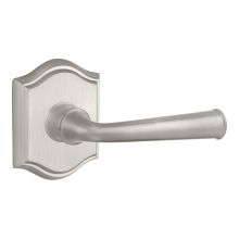 Federal Non-Turning Two-Sided Through-Door Dummy Door Lever Set with Arch Rosette from the Reserve Collection