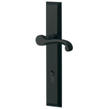 Concord Door Configuration 4 Patio Multi Point Trim Lever Set with Euro Profile Cylinder Below Handle