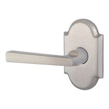 Taper Keyed Entry Single Cylinder Leverset with Rustic Arch Rose