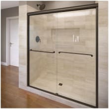 Celesta 71-1/4" High x 60" Wide Bypass Framed Shower Door with AquaGlideXP Clear Glass