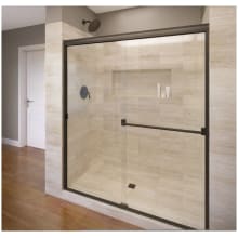 Classic 70" High x 44" Wide Bypass Framed Shower Door with Clear Glass