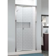 Infinity 72" High x 31" Wide Pivot Semi Frameless Shower Door with Clear Glass