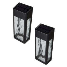 Single Light 8" Tall LED Outdoor Wall Sconces - Pack of 2