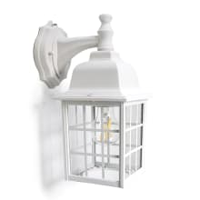 Erskine 13" Tall Clear Glass Wall Sconce