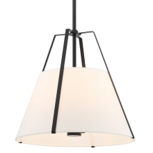 4 Light 20" Wide Pendant