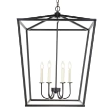 Silvio 6 Light 24" Wide Taper Candle Chandelier