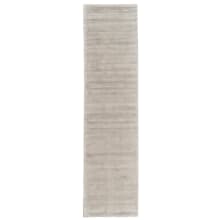 Solid 2-1/2' x 10' Viscose Hand Woven Solid Runner From the Dawson Collection