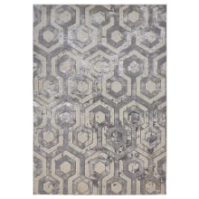 Faddei 10' x 13-1/4' Honeycomb Geometric Rectangular Area Rug From the Owen Collection