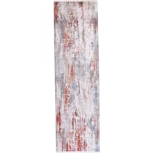 Hadley 3' x 10' Viscose Abstract Rectangular Area Rug From the Logan Collection