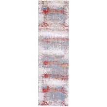 Hague 3' x 10' Viscose Abstract Rectangular Area Rug From the Logan Collection