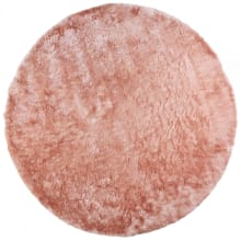 Shag 10' x 10' Cotton Hand Tufted Solid Round Area Rug From the Fiona Collection