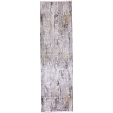 Hauser 3' x 10' Viscose Abstract Rectangular Area Rug From the Logan Collection