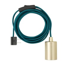 Figgs Plug-In Exposed Socket Pendant with Cloth Cord